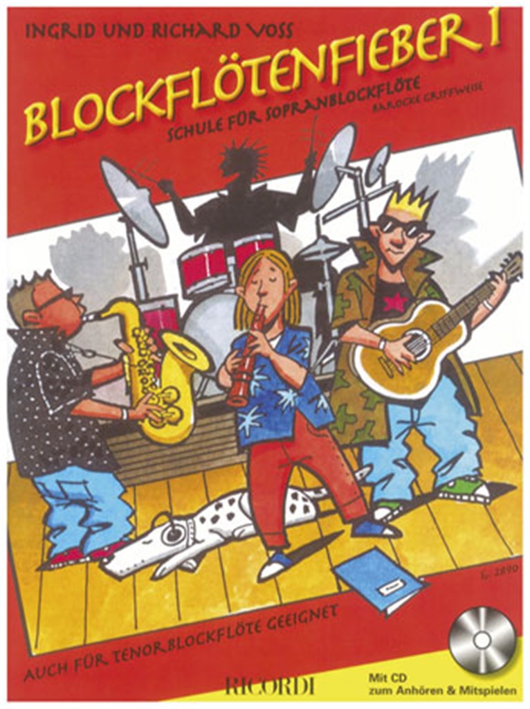 Blockflötenfieber 1 - mit CD